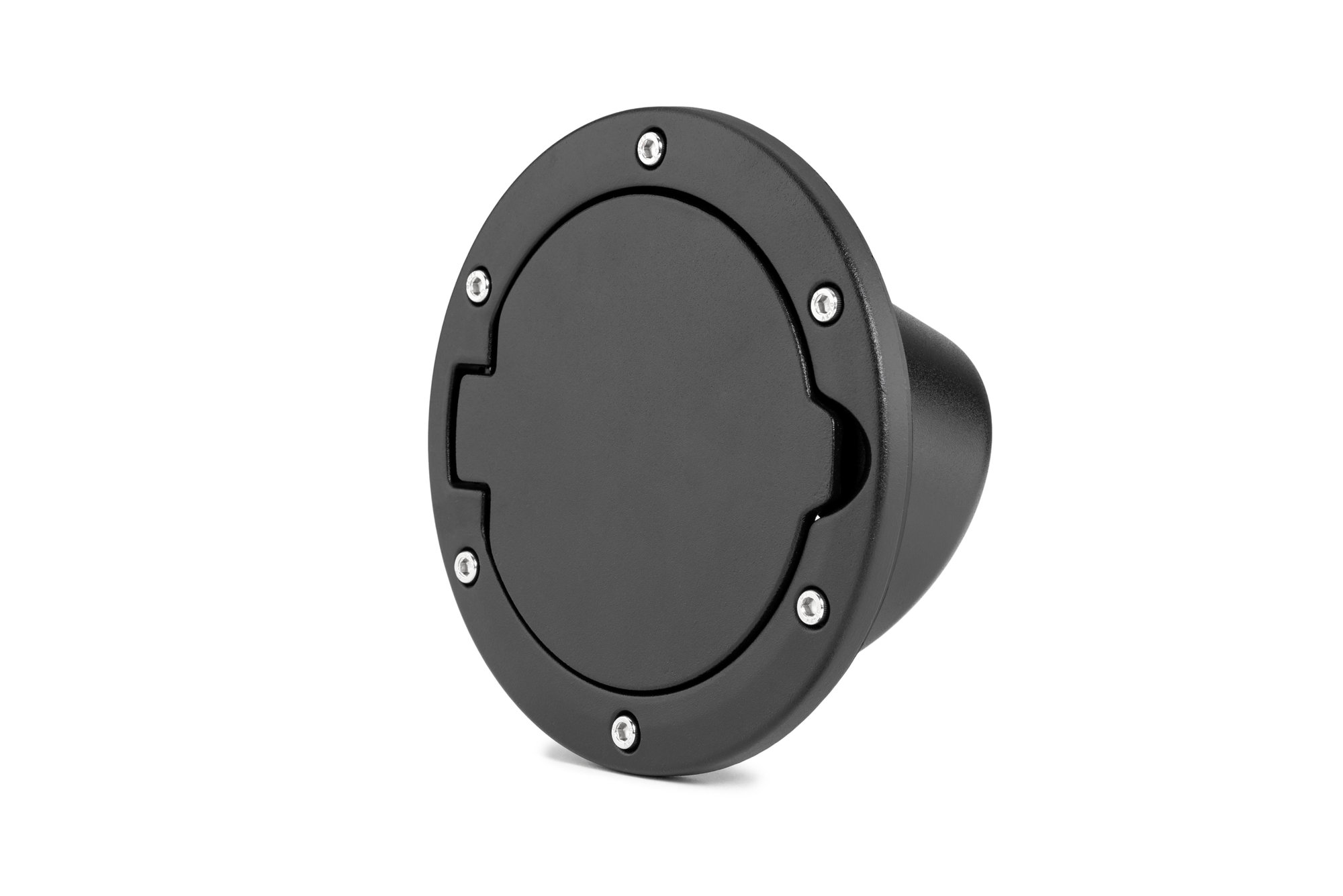TACTIK Billet Aluminum Fuel Door for 07-18 Jeep Wrangler JK